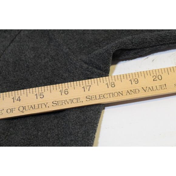 Columbia Women's (S) Charcoal Gray Fleece Full Zip Jacket Pockets Outdoors - Picture 10 of 13